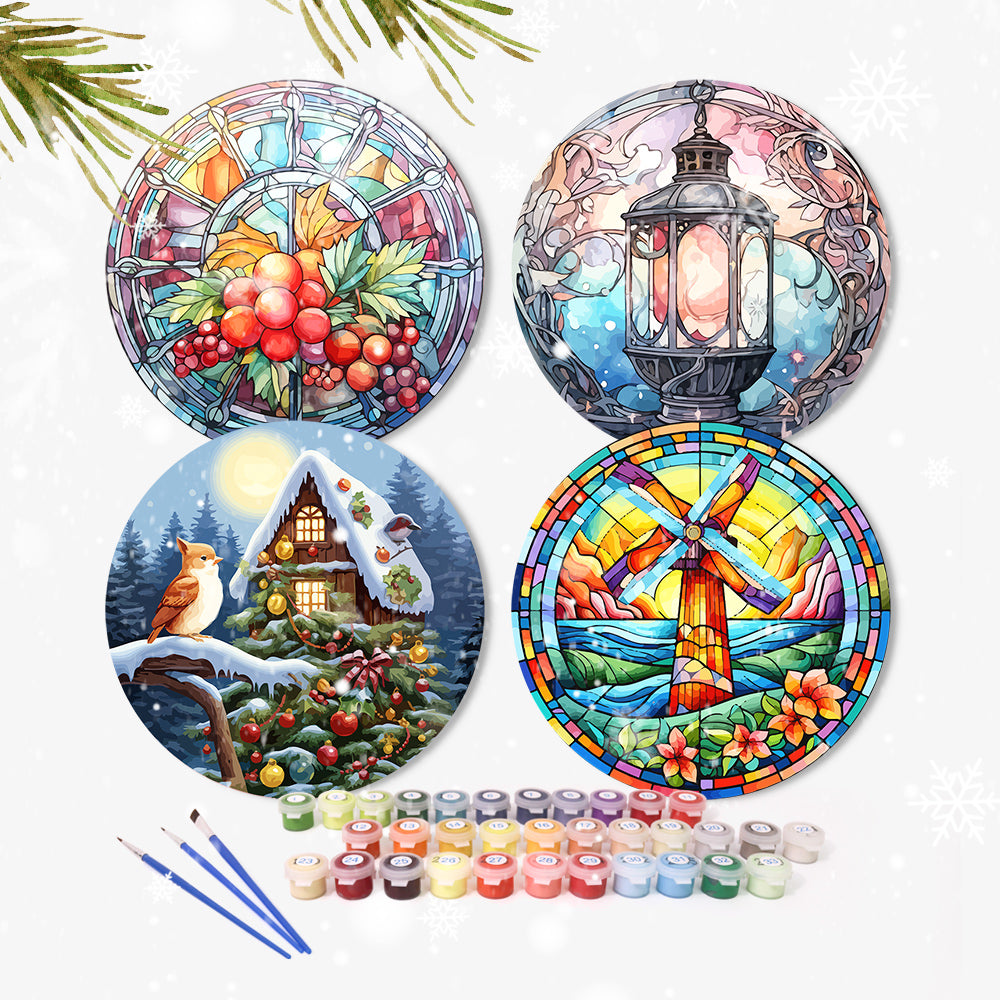 MNZ Dessous de verre féeriques (lot de 4)