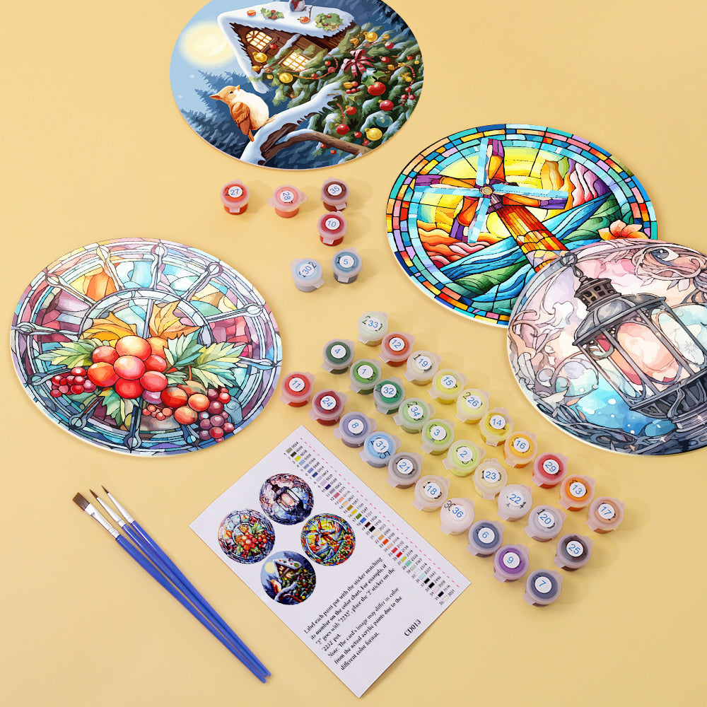 MNZ Dessous de verre féeriques (lot de 4)