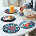 MNZ Telleruntersetzer Ozean-Mosaik (4er Set)