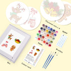 MNZ Telleruntersetzer Weihnachtsmotive (4er Set)