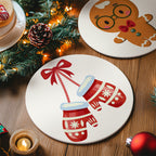 MNZ Telleruntersetzer Weihnachtsmotive (4er Set)