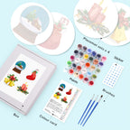 MNZ Telleruntersetzer Winterlich (4er Set)