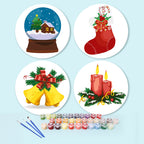 MNZ Telleruntersetzer Winterlich (4er Set)