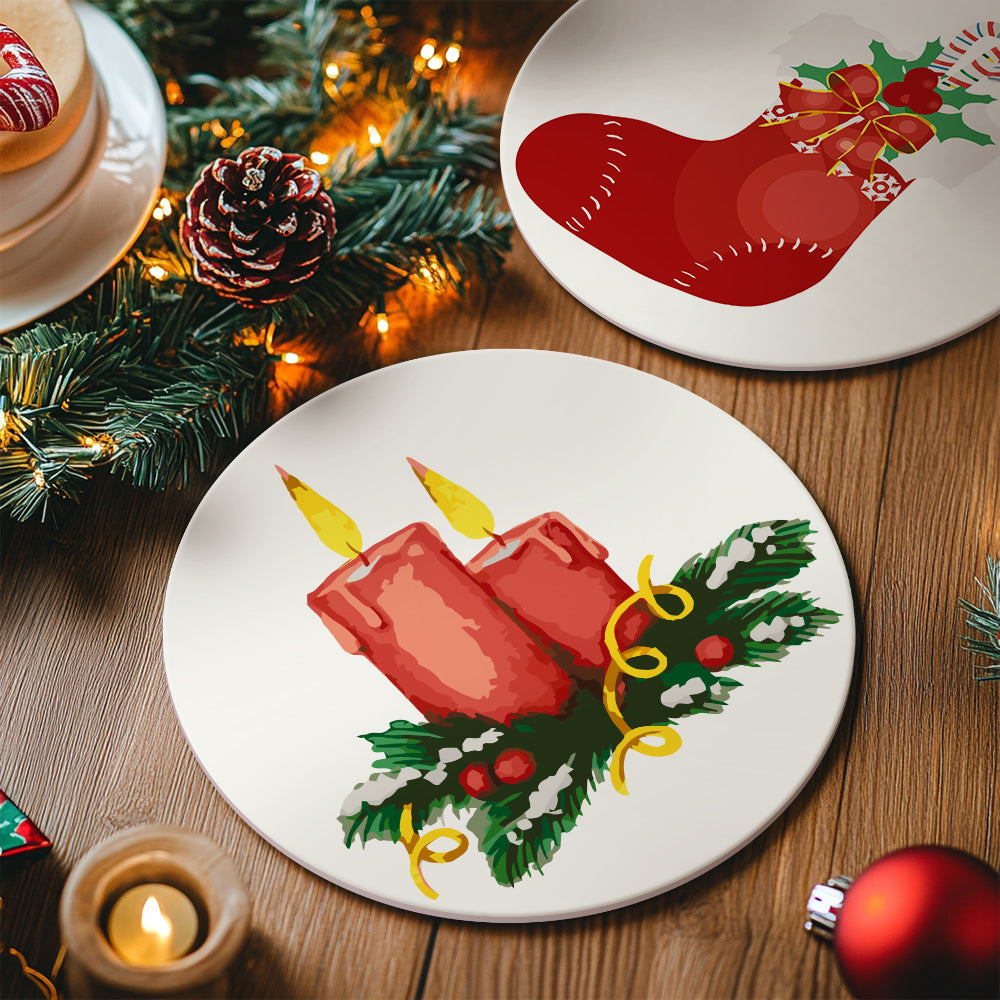 MNZ Telleruntersetzer Winterlich (4er Set)