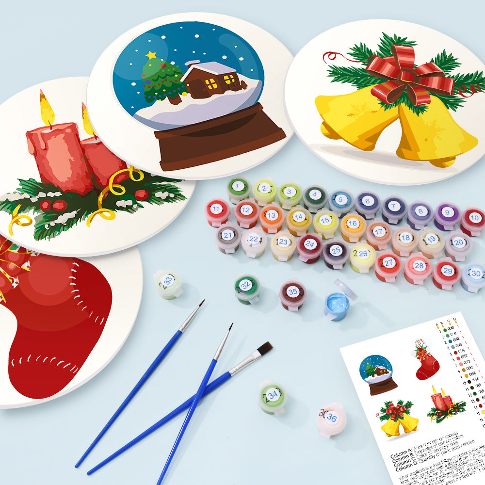 MNZ Telleruntersetzer Winterlich (4er Set)