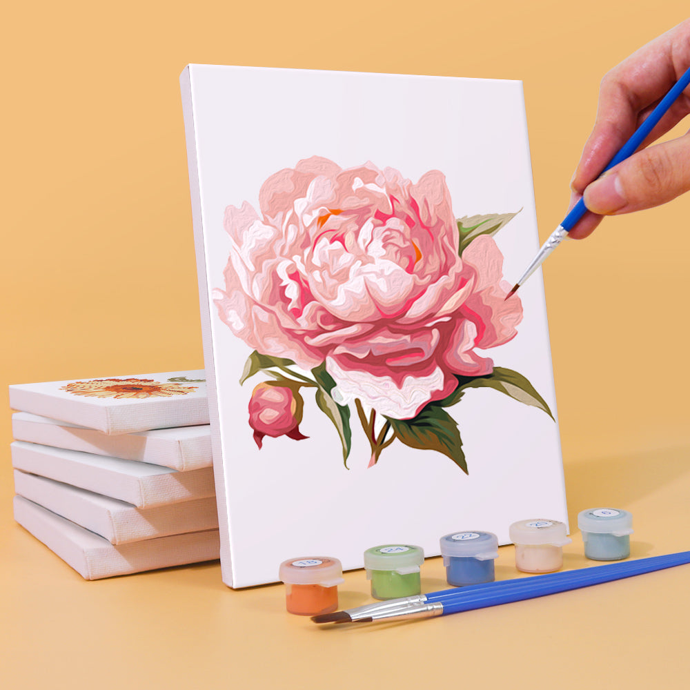 MINI PEINTURE PAR NUMÉROS | FLORAL DREAMS (set de 6)