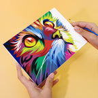 MINI MALEN NACH ZAHLEN I BUNTE TIERWELT (6er Set)