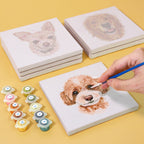 MINI MALEN NACH ZAHLEN I HUNDELIEBE (6er Set)