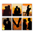 MINI MALEN NACH ZAHLEN I LOVE STORY (6er Set)