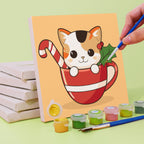 MINI MALEN NACH ZAHLEN I SÜSSE KATZEN (6er Set)