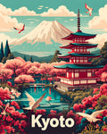 MALEN NACH ZAHLEN I KYOTO IM KIRSCHBLÜTENZAUBER