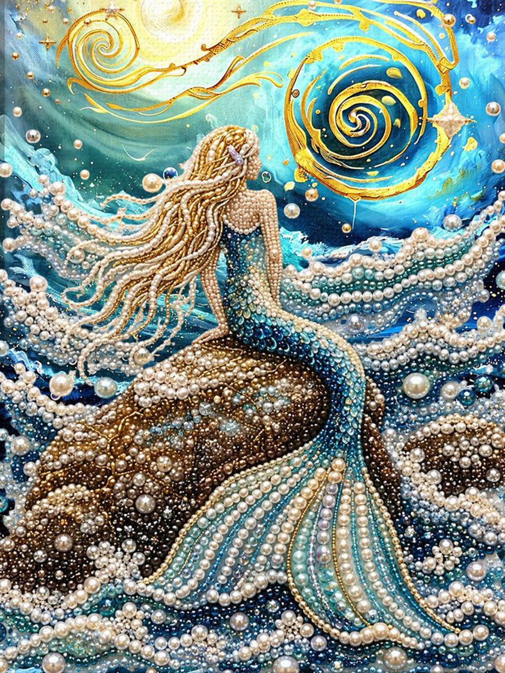 PEARL PAINTING I MEERJUNGFRAU