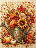 Pearl Painting I Herbstzauber in der Gieskanne