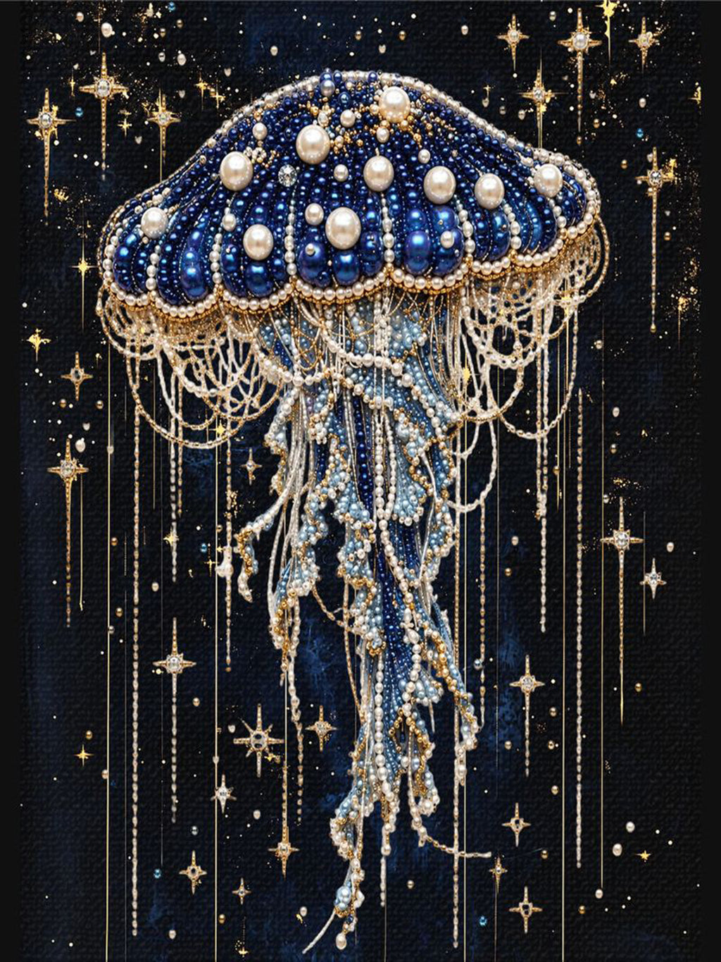 PEARL PAINTING I QUALLE IM STERNENGLANZ