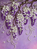PEARL PAINTING I VIOLETTE TRAUBEN