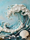 PEARL PAINTING I DIE GROSSE PERLENWELLE