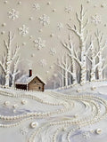 PEARL PAINTING I WINTERSTILLE AN DER WALDHÜTTE