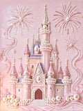 PEARL PAINTING I ROSA MÄRCHENSCHLOSS IM LICHTERGLANZ