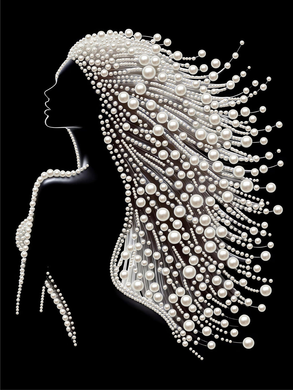 PEARL PAINTING I PERLENHAAR