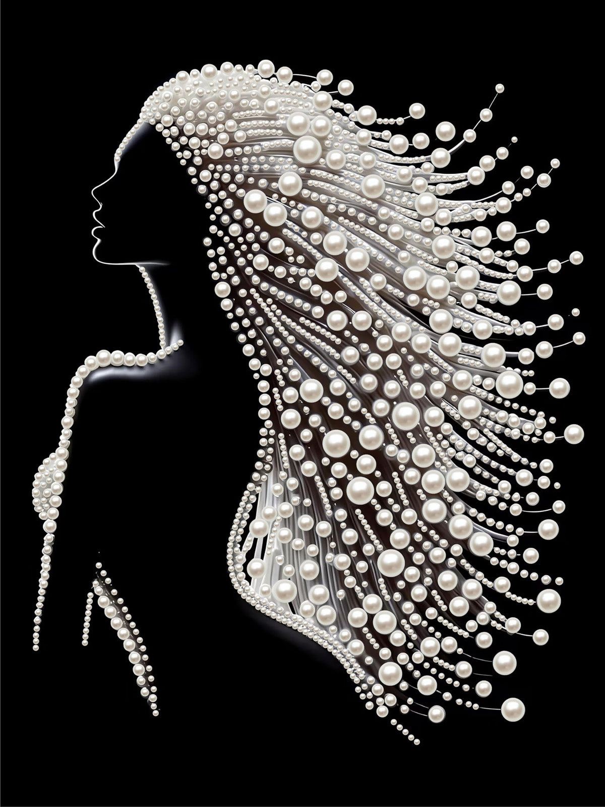 PEARL PAINTING I PERLENHAAR