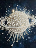 PEARL PAINTING I SATURN IM STERNENGLANZ