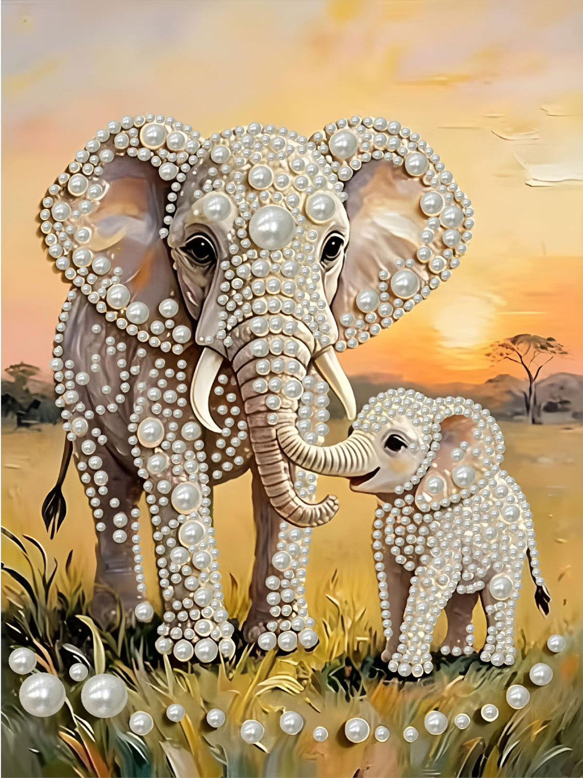 PEARL PAINTING I ELEFANTENLIEBE