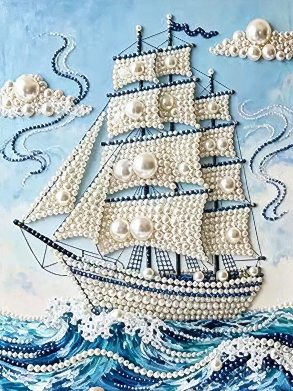 PEARL PAINTING I SEGELREISE ÜBER DAS PERLENMEER