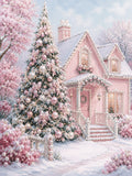 PEARL PAINTING I ROSA WEIHNACHTSTRAUM