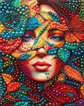PEARL PAINTING I FARBENSPIEL DER BLÜTENMASKE
