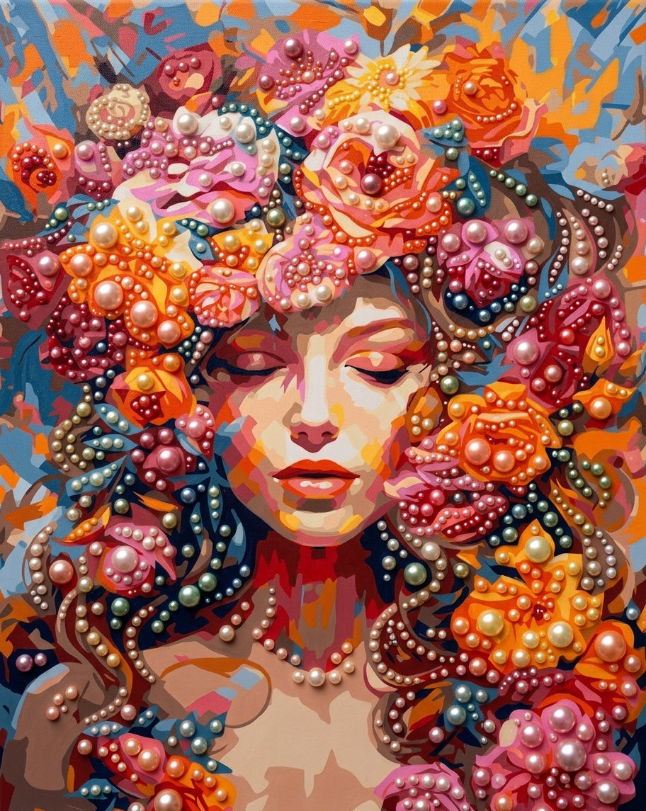 PEARL PAINTING I BLÜTENMUSE