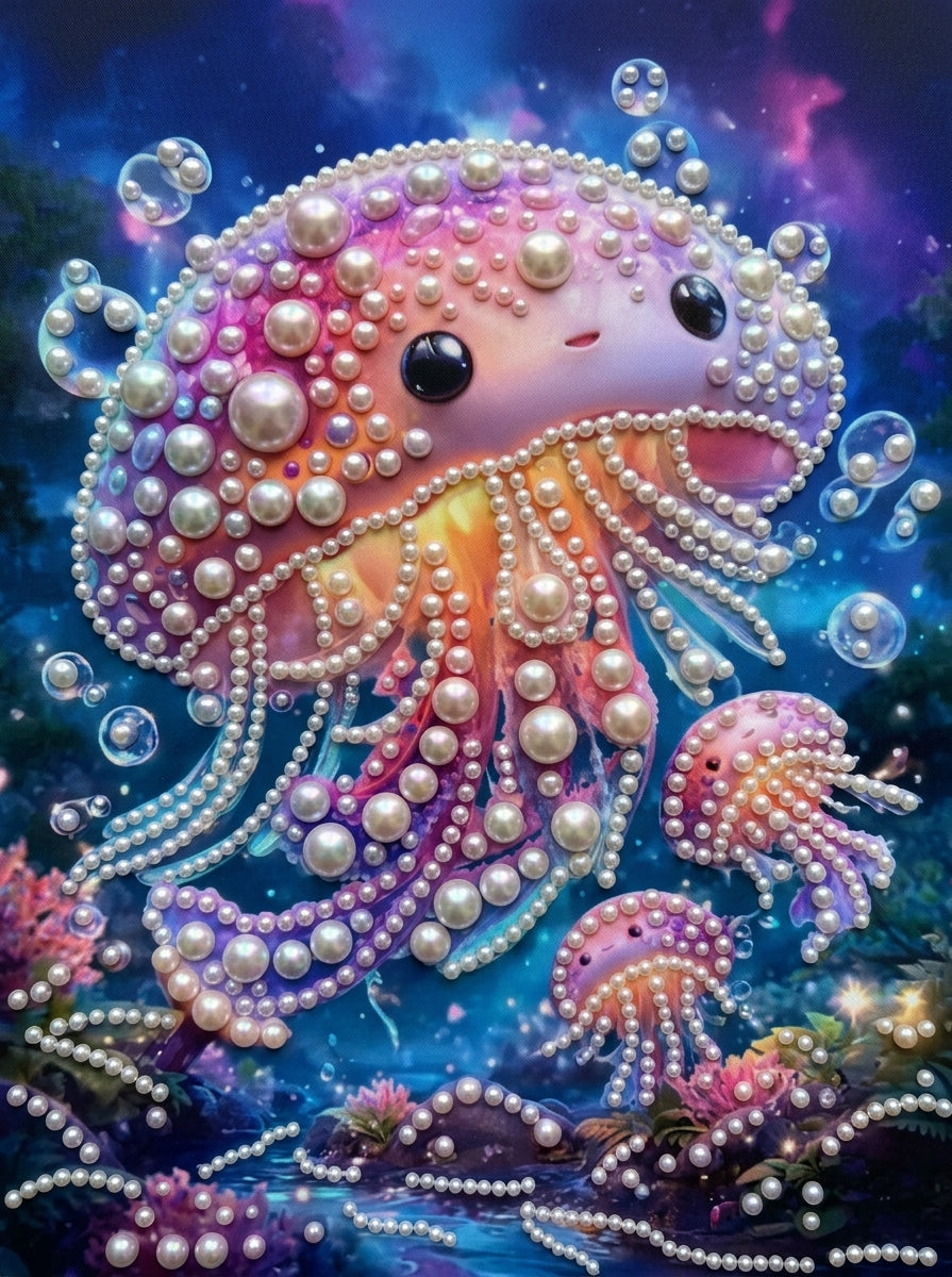 PEARL PAINTING I KLEINE QUALLE