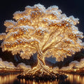 PEARL PAINTING I LICHTERBAUM