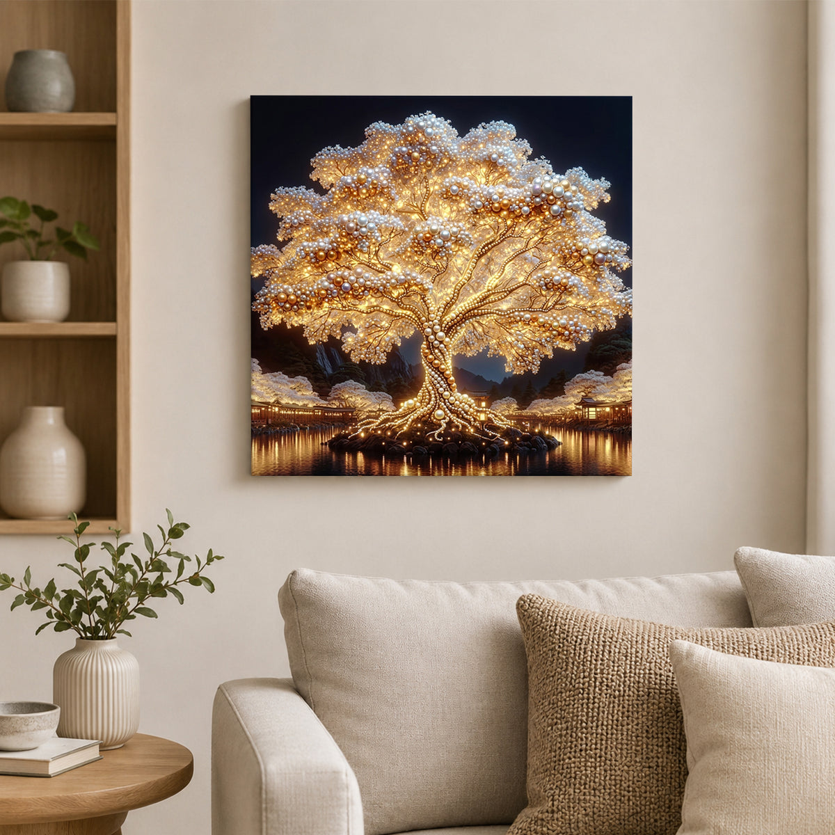PEARL PAINTING I LICHTERBAUM