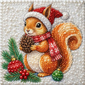 PEARL PAINTING I EICHHÖRNCHEN IM WEIHNACHTSGLÜCK