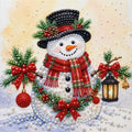 PEARL PAINTING I FRÖHLICHER SCHNEEMANN MIT LATERNE
