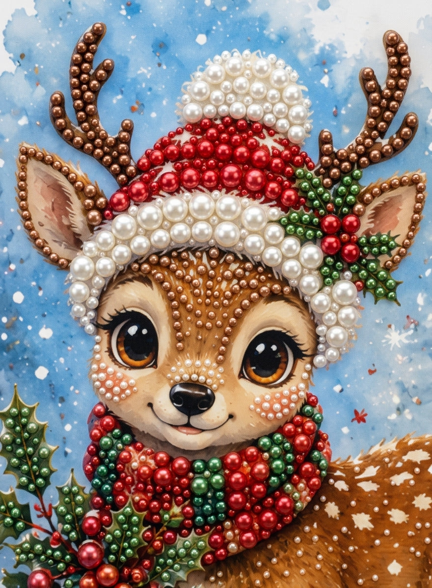 PEARL PAINTING I RENTIERCHEN MIT BOMMELMÜTZE