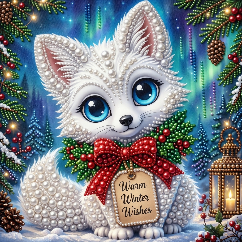 PEARL PAINTING I WINTERGRÜSSE VOM POLARFUCHS