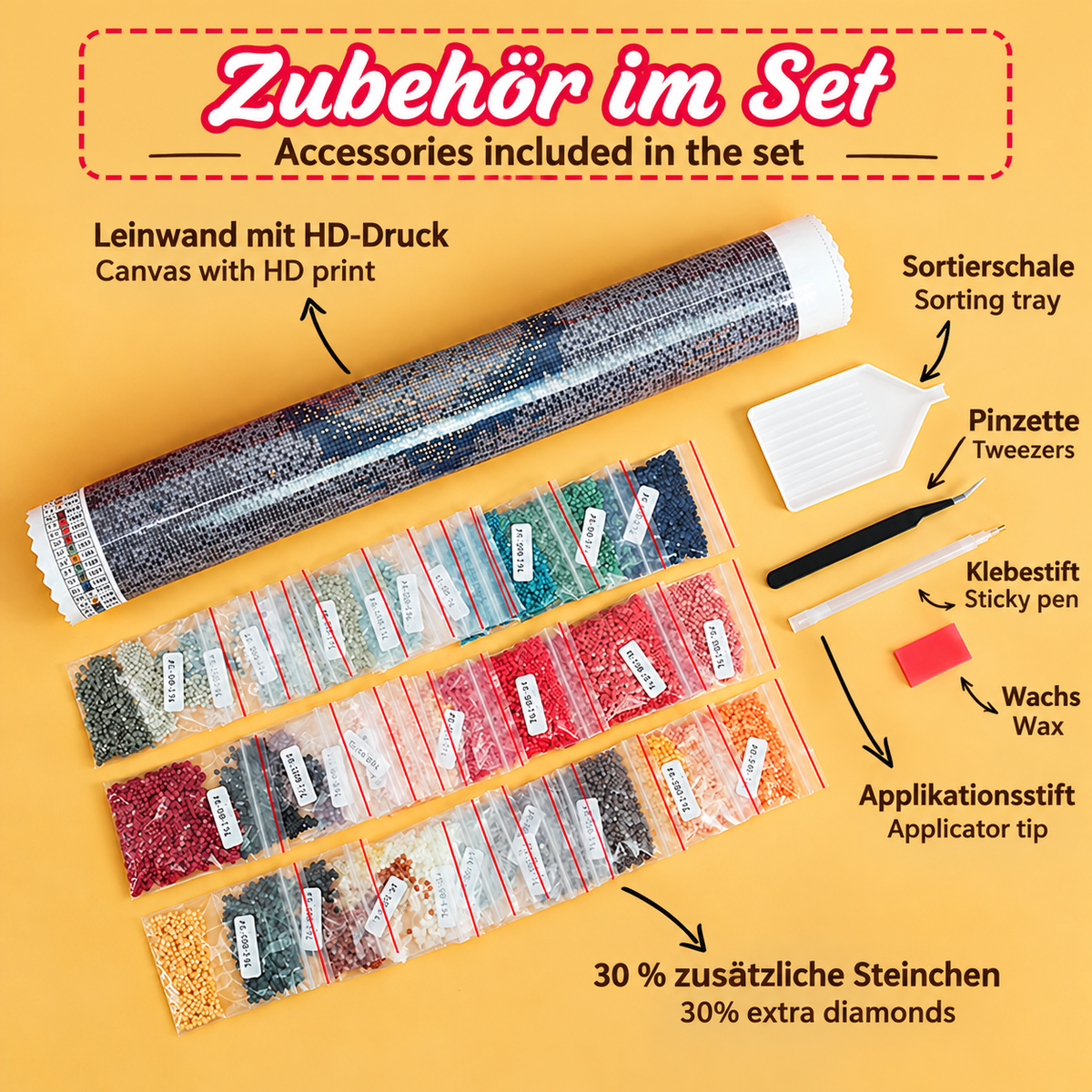 DIAMOND PAINTING I BLUMENKREUZ